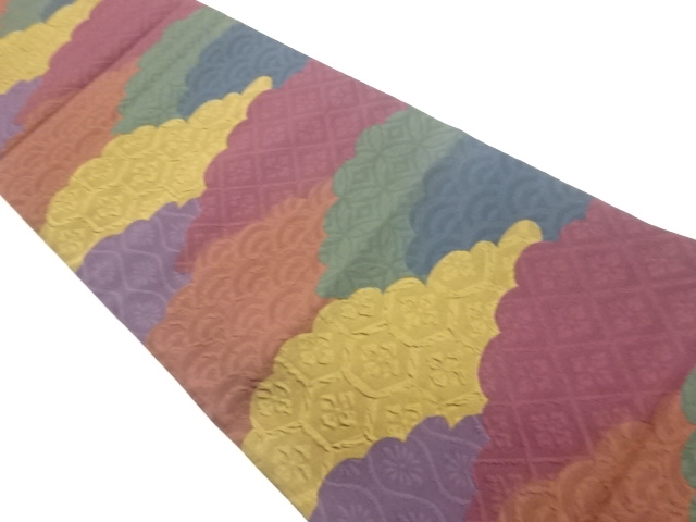 Japanese Kimono / Fukuro Obi Silk